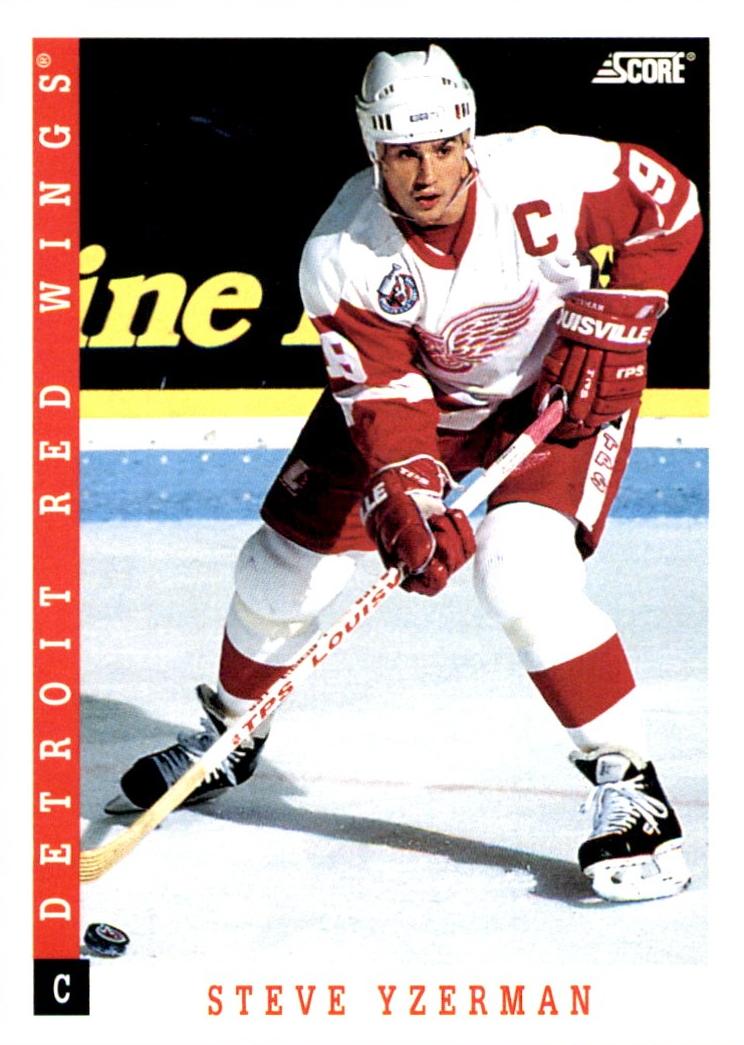 1993 Steve Yzerman #310