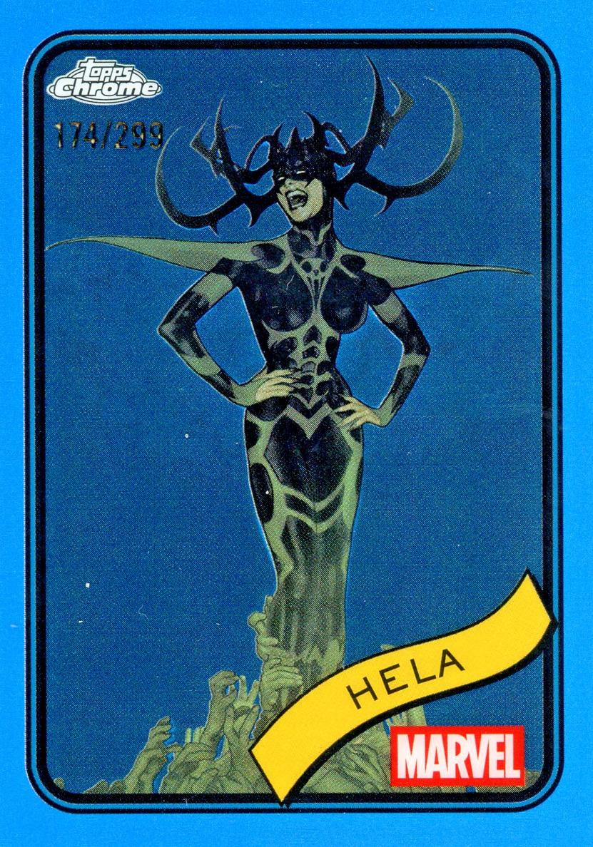 2025 Hela [Blue Refractor] #79