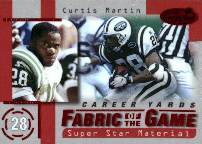 1999 Curtis Martin #FG61