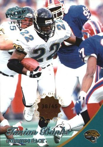 1999 Pacific Tavian Banks #175 card