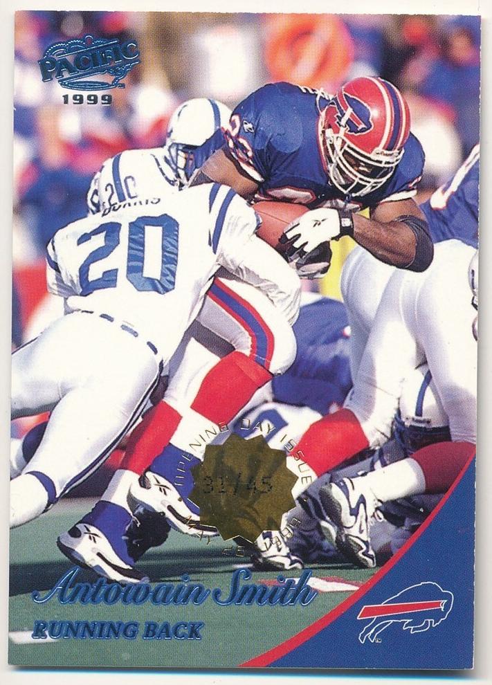 1999 Pacific Antowain Smith #54 card