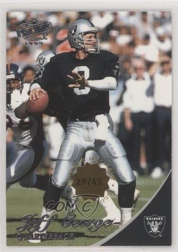 1999 Pacific Jeff George [Gold] #292 card