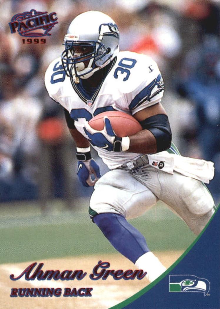 1999 Pacific Ahman Green #368 card