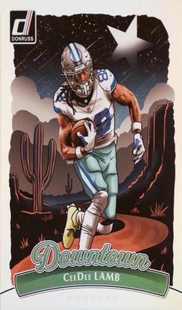CeeDee Lamb 2025 Panini Donruss Downtown! Football