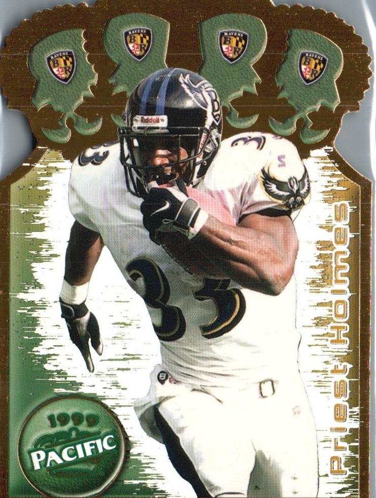 1999 Pacific Priest Holmes #3 card