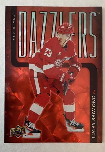 2025 Upper Deck Lucas Raymond [Red] #DZ-30 card