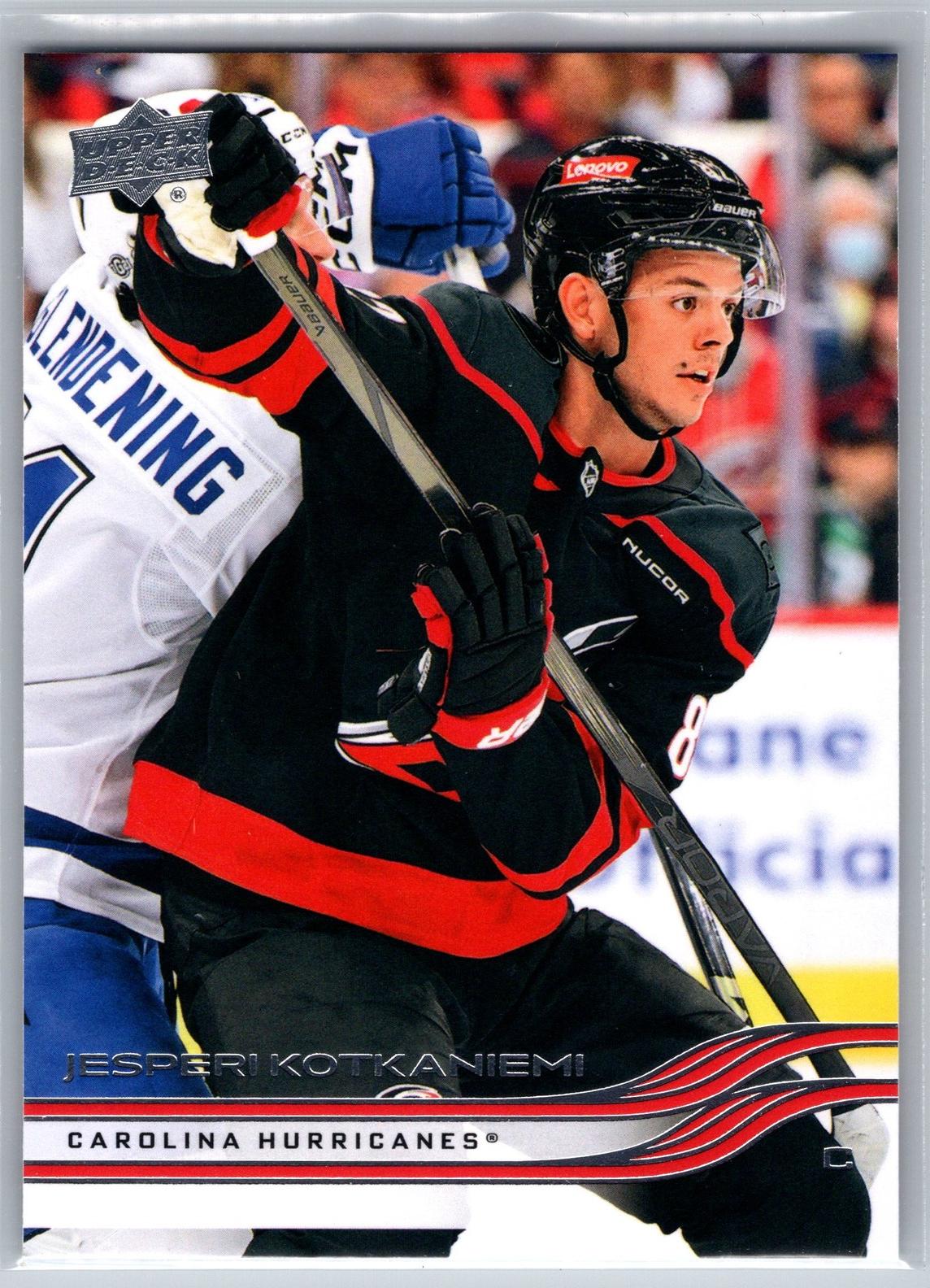 2025 Upper Deck Jesperi Kotkaniemi #27 card
