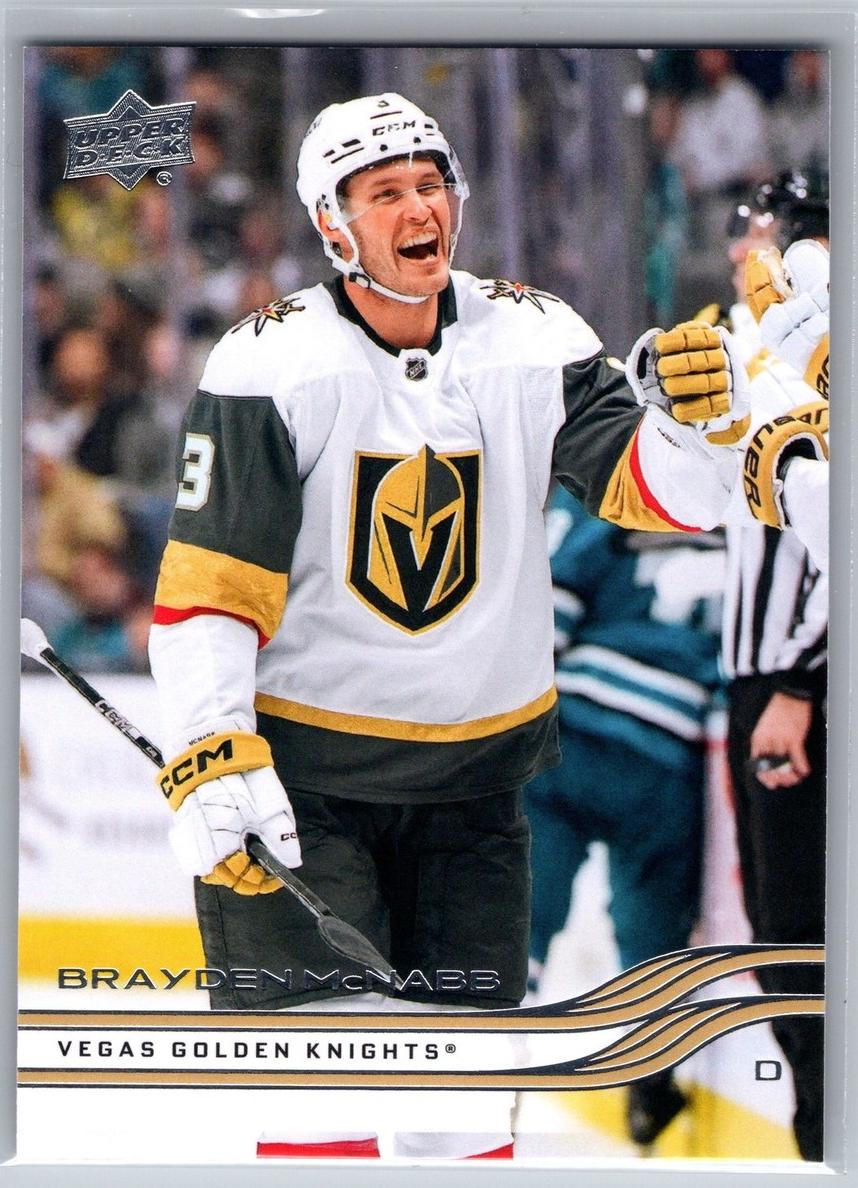 2025 Upper Deck Brayden McNabb #185 card