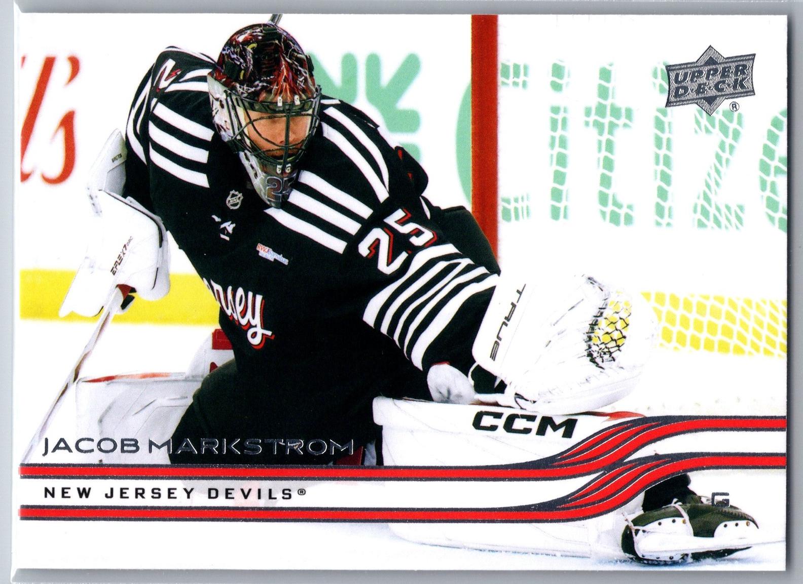 2025 Upper Deck Jacob Markstrom #101 card
