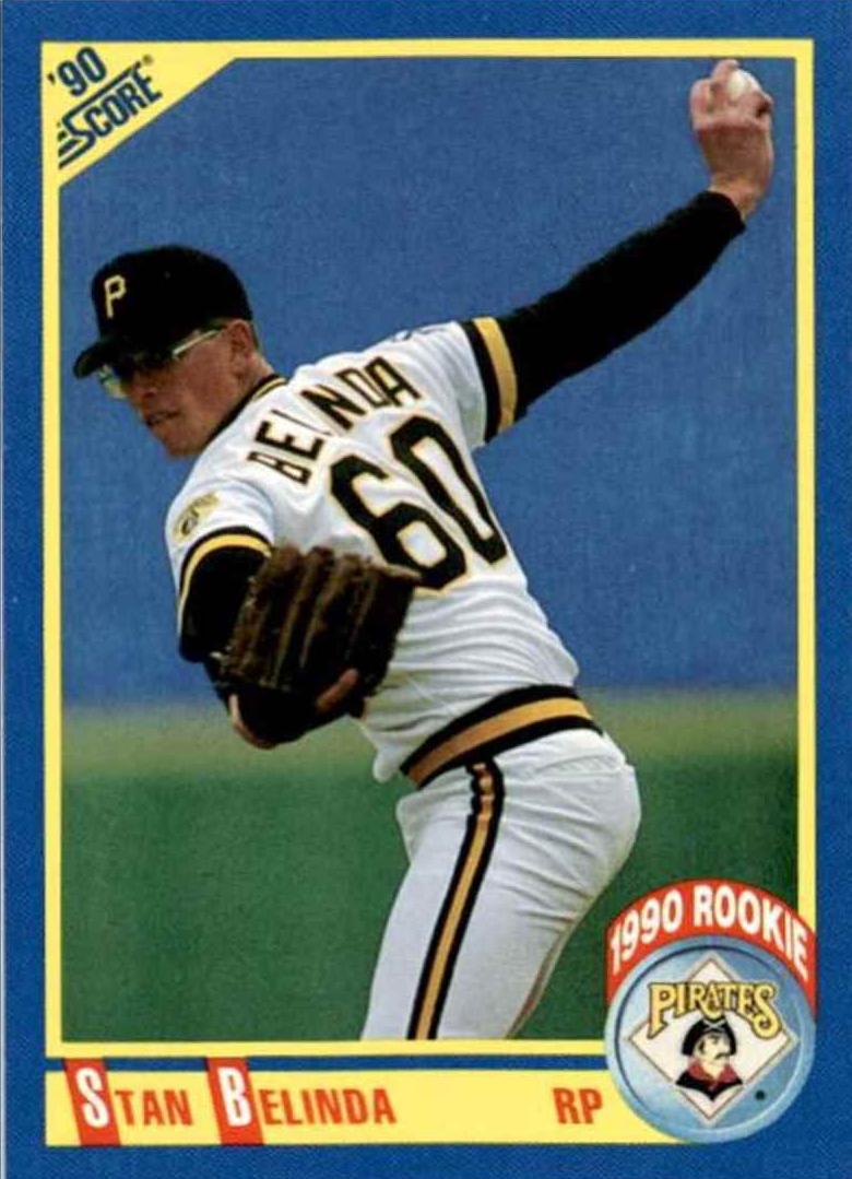 1990 Score Stan Belinda #634 card
