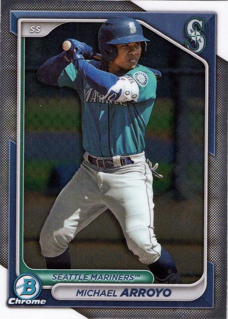 Michael Arroyo 2024 Bowman Chrome Prospects card