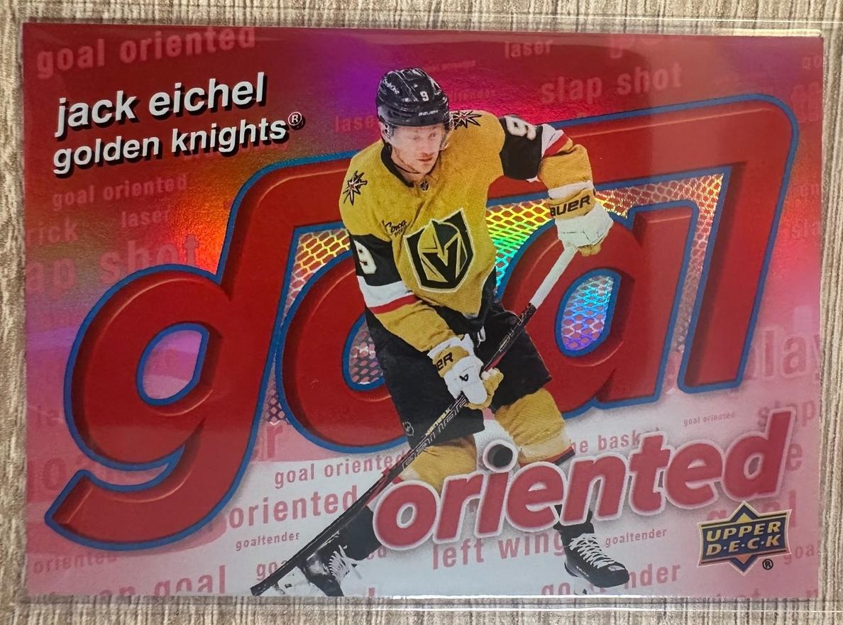 2025 Upper Deck Jack Eichel [Red] #GO-14 card