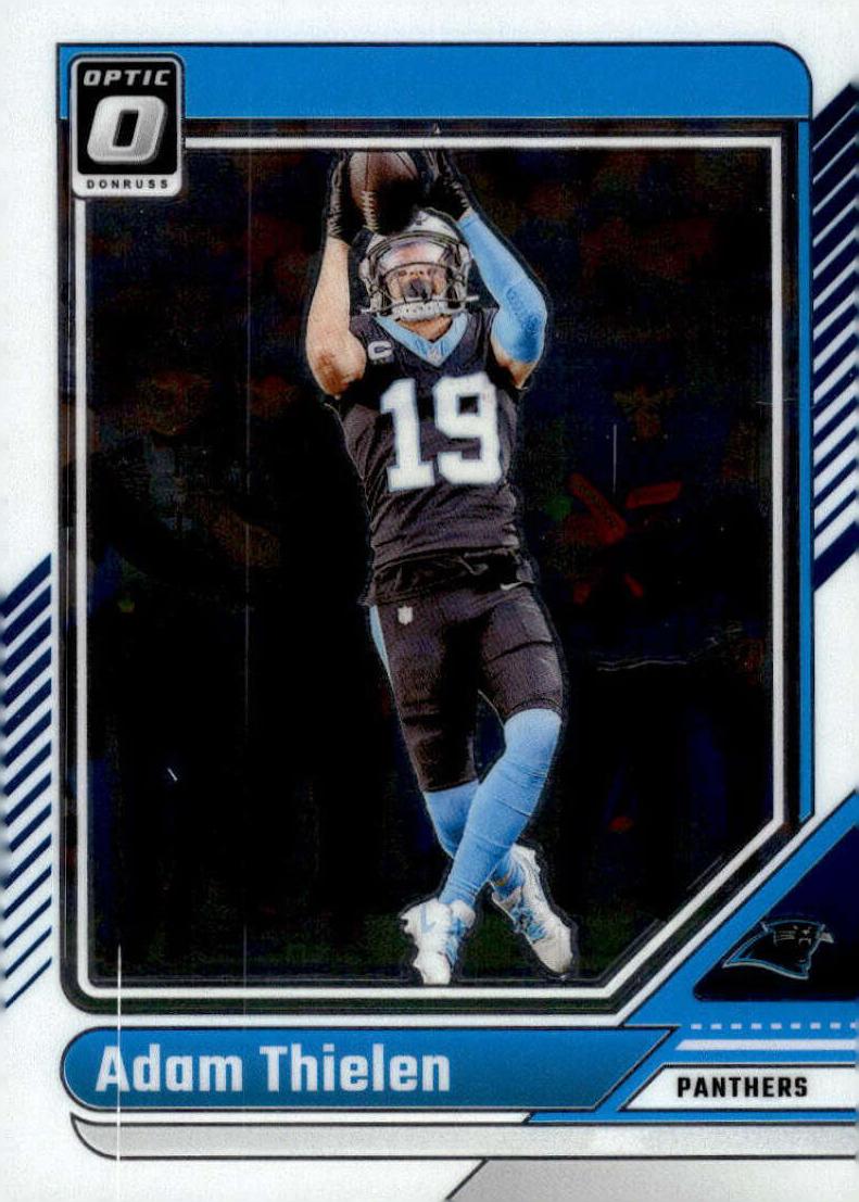 Adam Thielen 2024 Donruss Optic Football card