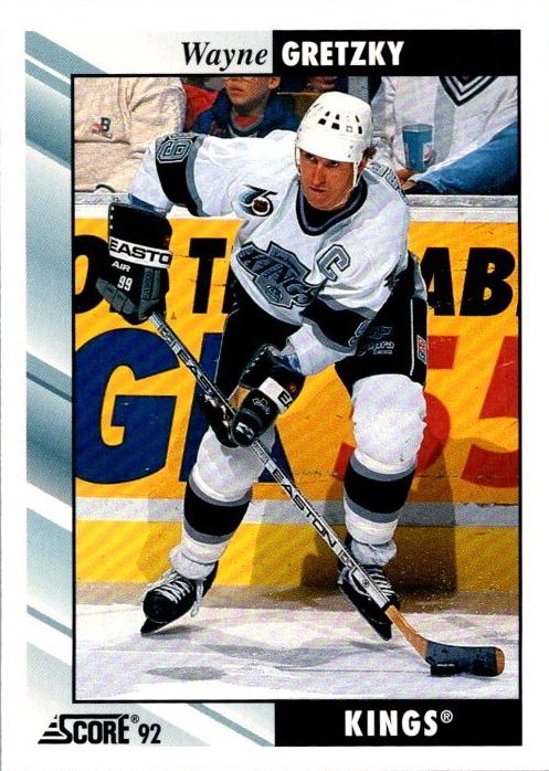 1992 Score Wayne Gretzky #1 card