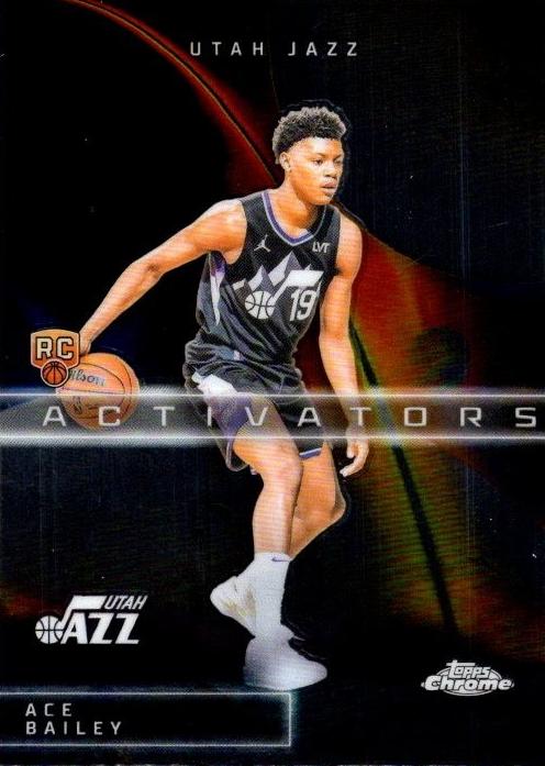 Ace Bailey - 2025 Topps Chrome Basketball