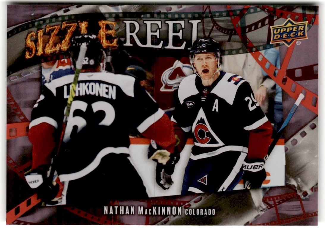 2025 Upper Deck Nathan MacKinnon [Red] #SR-6 card