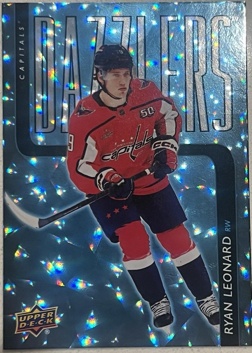 2025 Upper Deck Ryan Leonard [Blue] #DZ-41 card