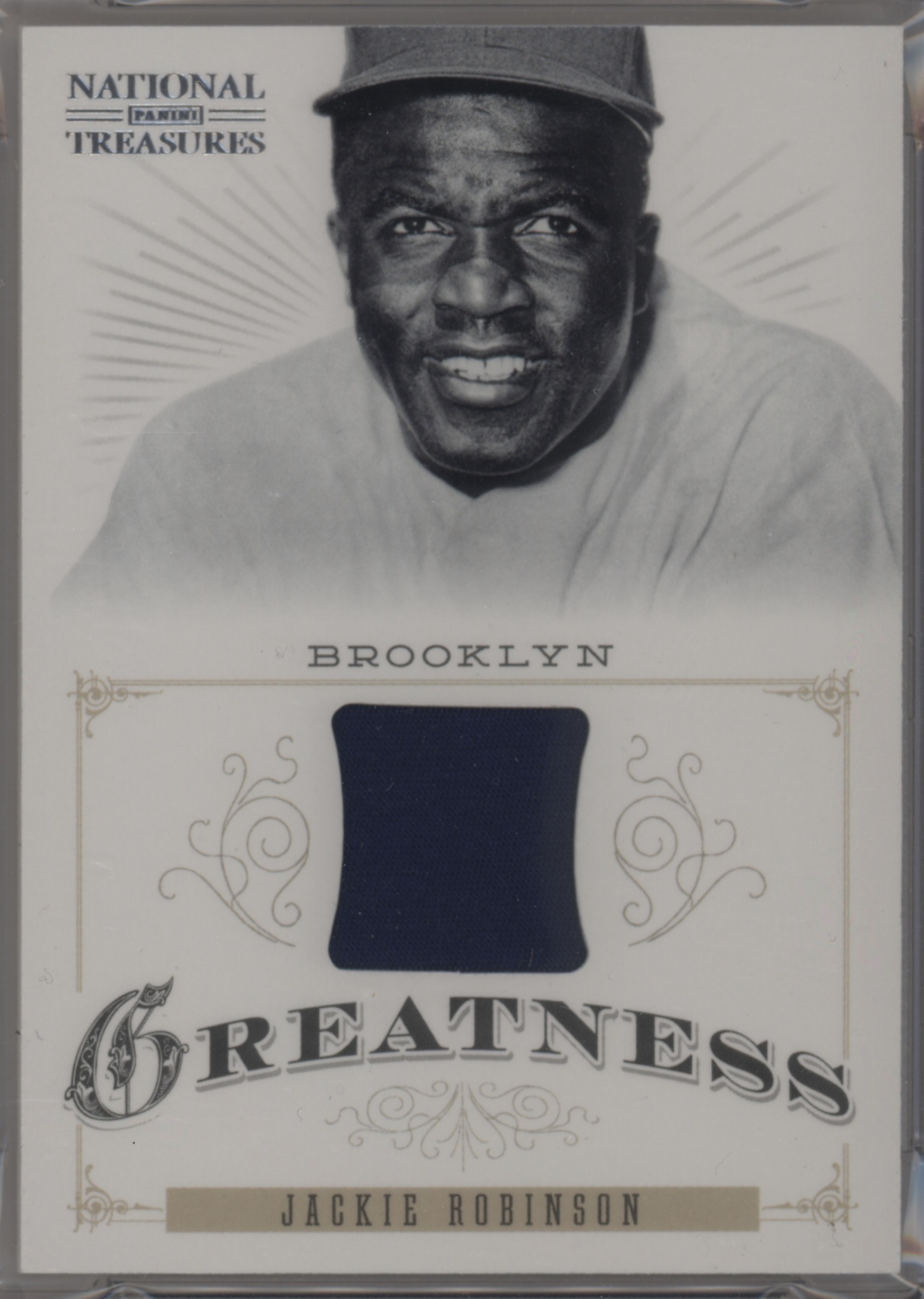 2012 Panini National Treasures Baseball Jackie Robinson #28 BGS 9