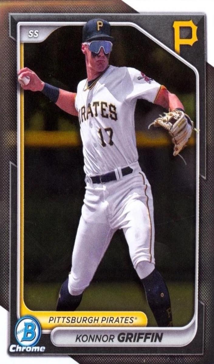 Konnor Griffin 2024 Bowman Draft Chrome card