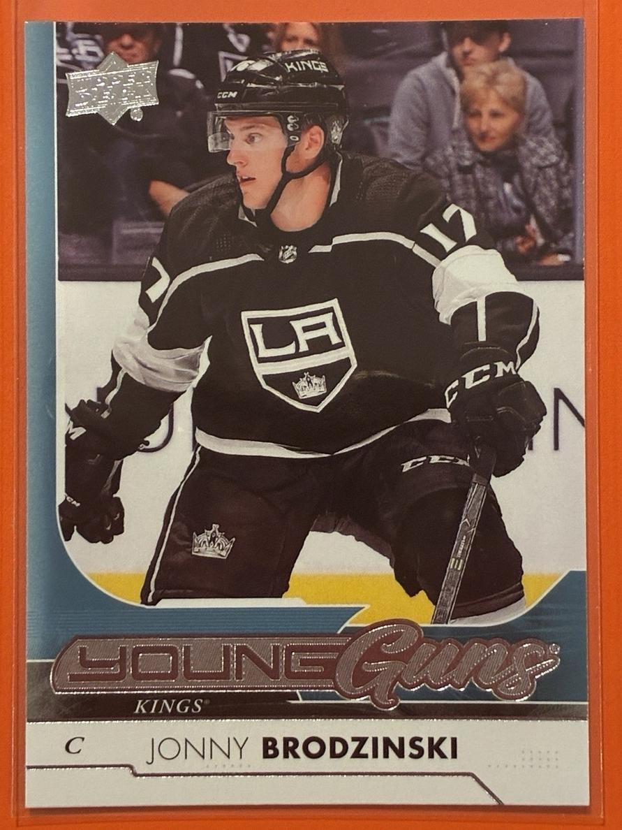 2017 Upper Deck Jonny Brodzinski #231 card