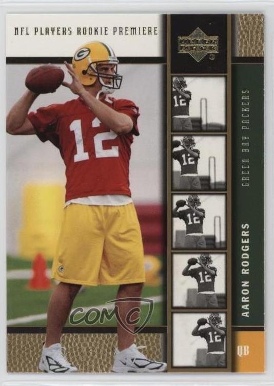 2005 Aaron Rodgers [Gold] #16