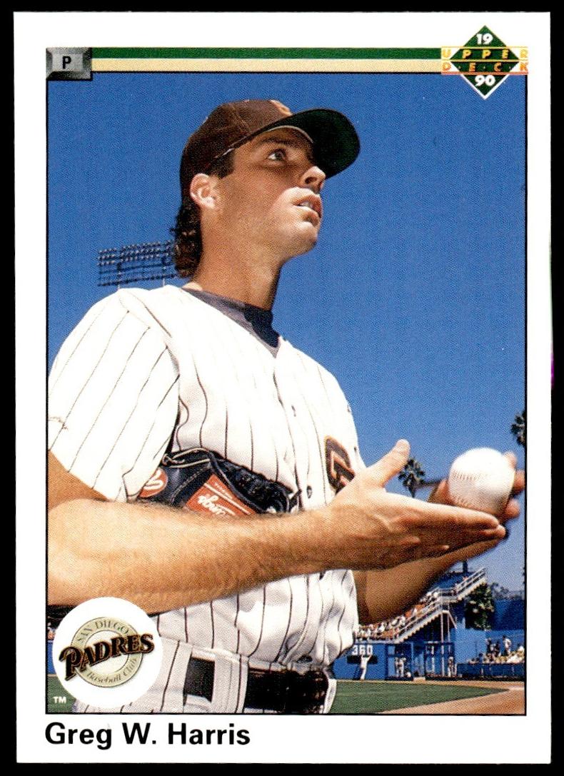 1990 Upper Deck Greg W. Harris #622 card