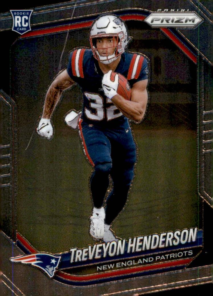 TreVeyon Henderson 2025 Prizm Football card
