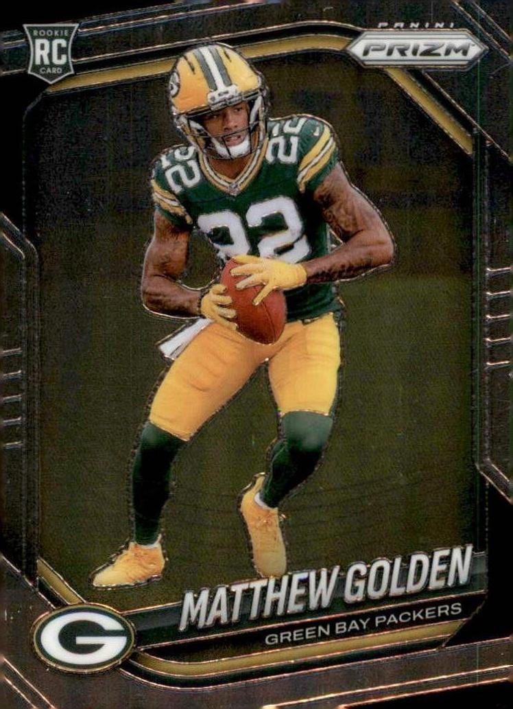 Matthew Golden 2025 Prizm Football card