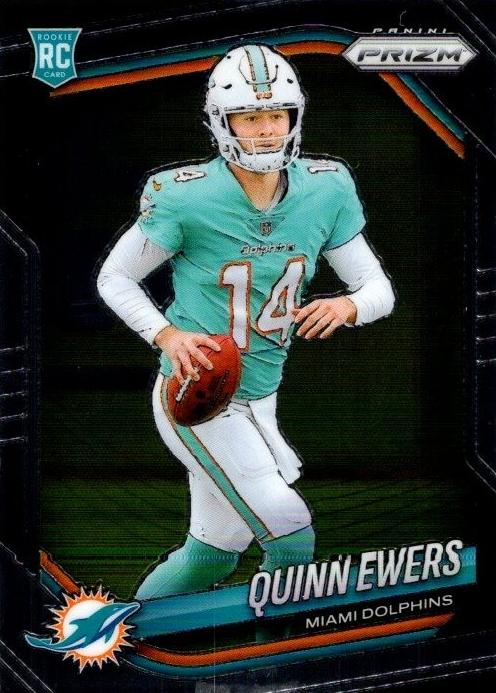 Quinn Ewers 2025 Prizm Football card