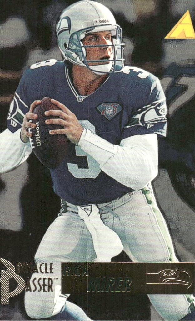 1995 Pinnacle Rick Mirer #204 card