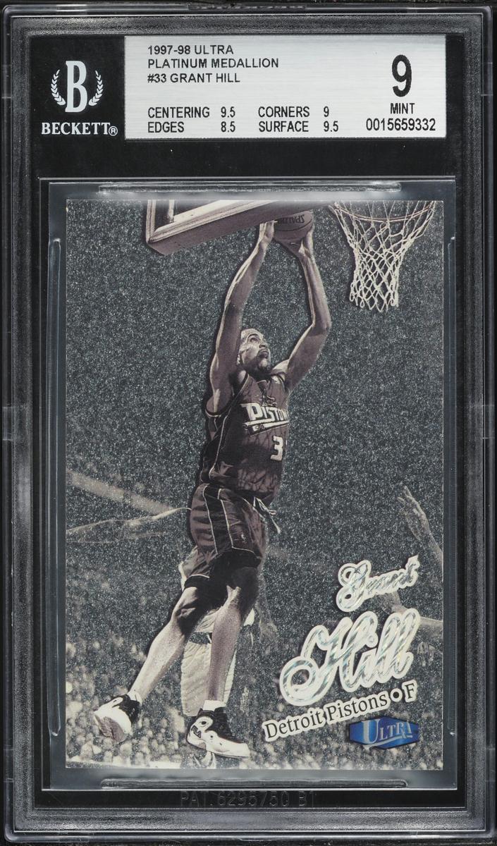 1997 Grant Hill [Platinum Medallion] #33P