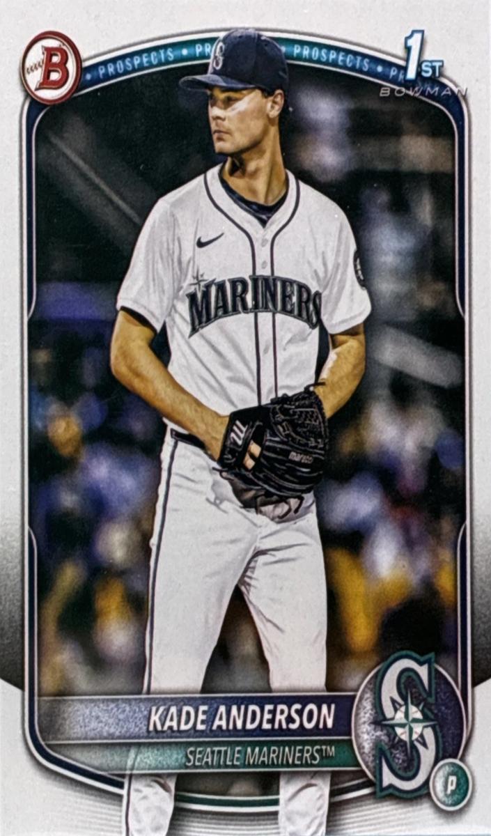Kade Anderson 2025 Bowman Draft card