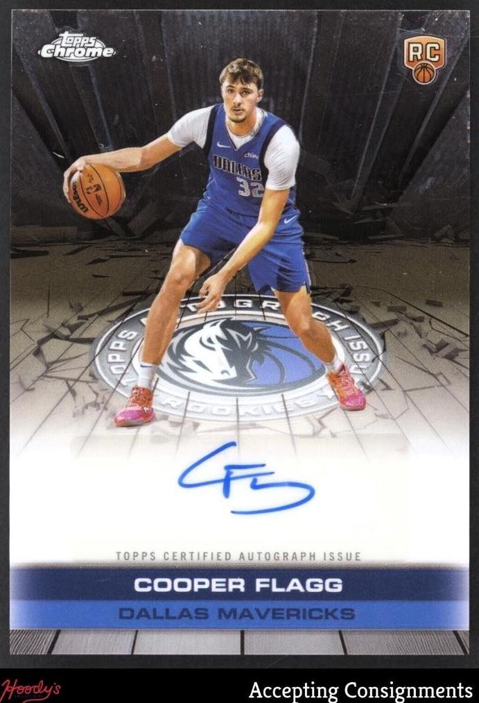 Cooper Flagg - 2025 Topps Chrome Basketball