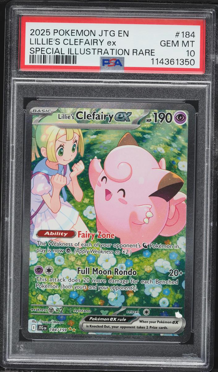 Lillie's Clefairy Ex 2025 Pokemon Scarlet & Violet Journey Together