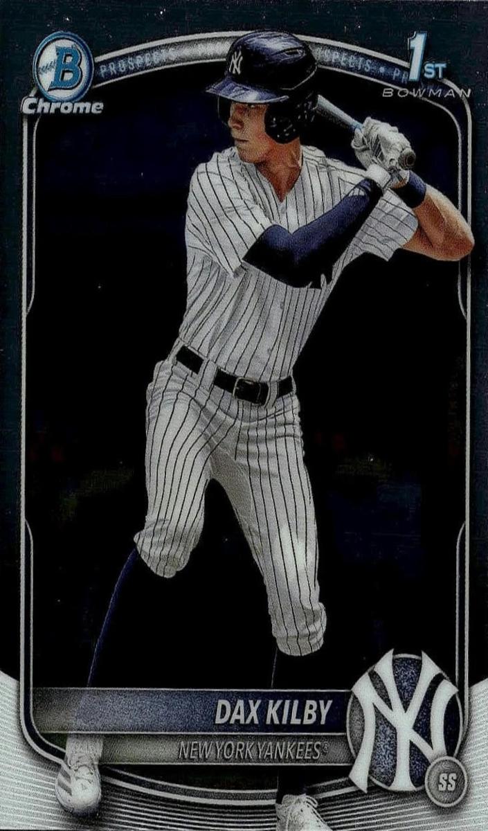 Dax Kilby 2025 Bowman Draft Chrome card