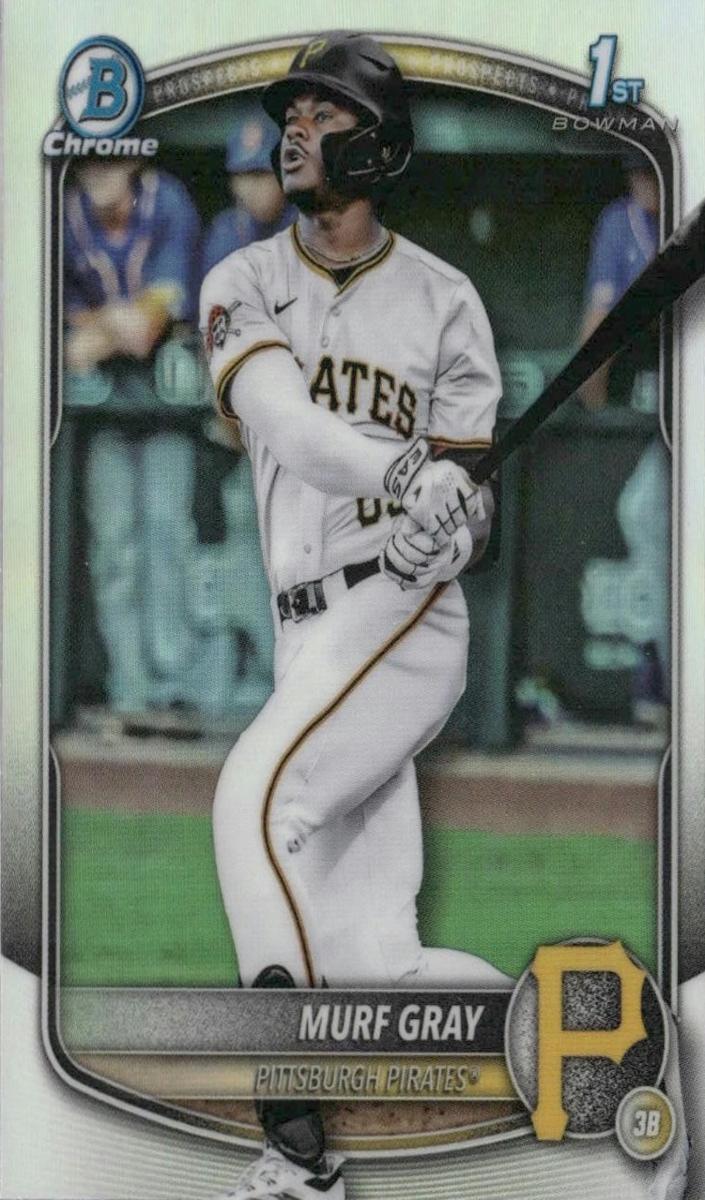 2025 Murf Gray [Refractor] #BDC-108