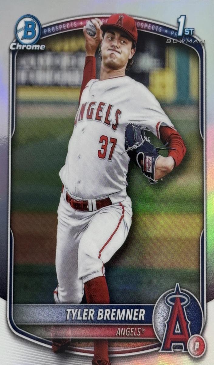 2025 Bowman Draft Chrome Tyler Bremner [Refractor] #BDC-37 card