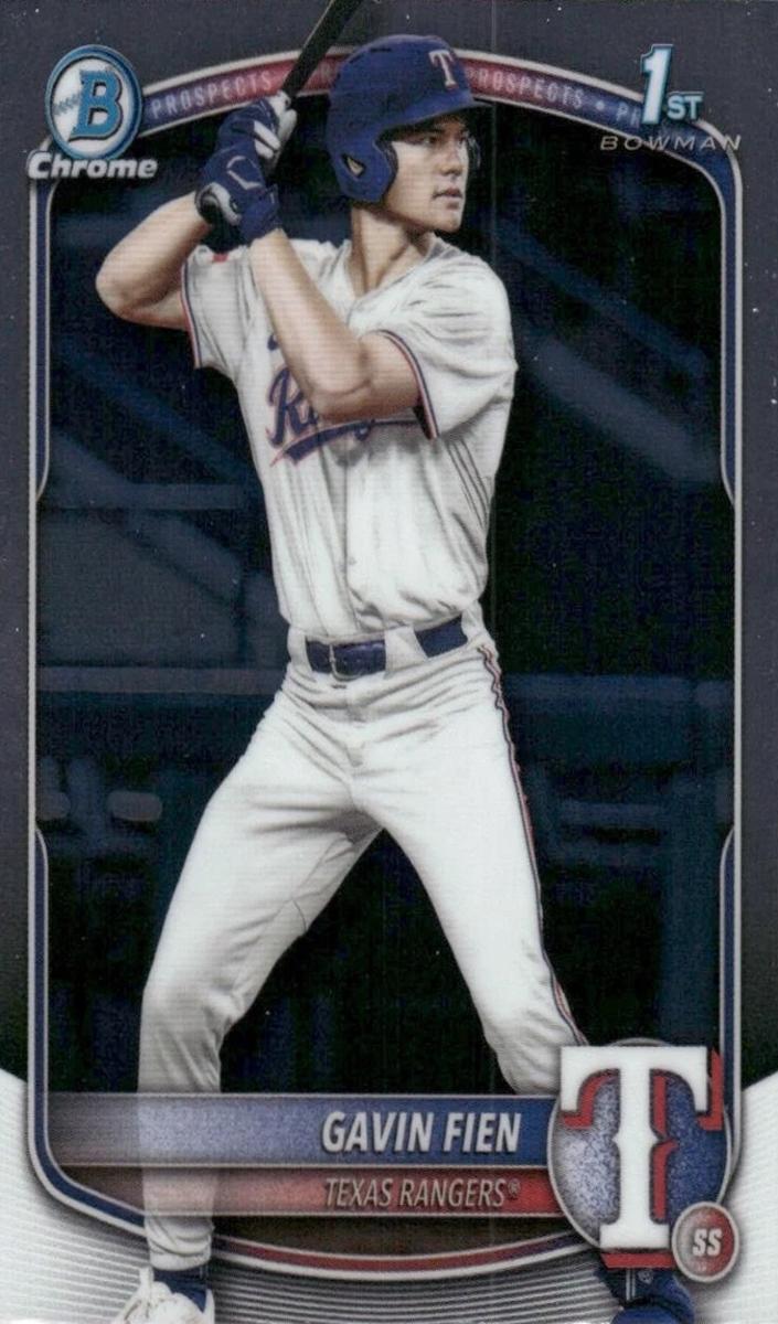 Gavin Fien 2025 Bowman Draft Chrome card