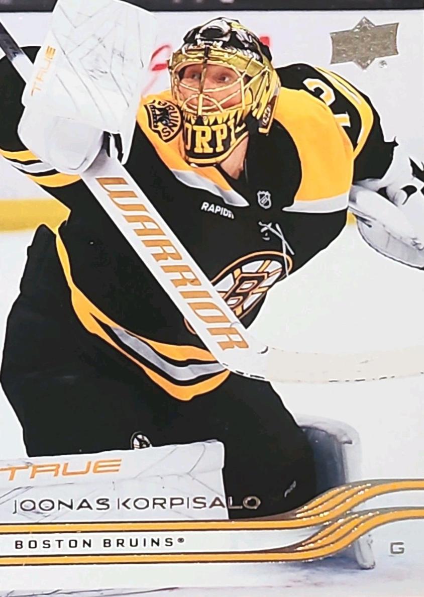 2025 Upper Deck Joonas Korpisalo #9 card