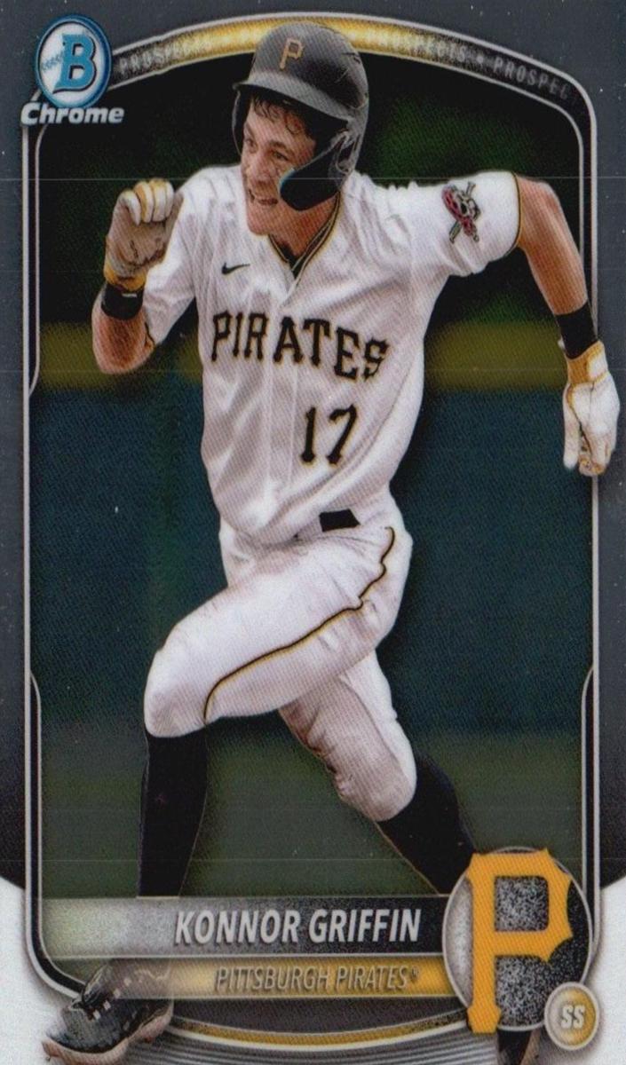Konnor Griffin 2025 Bowman Chrome Prospects card