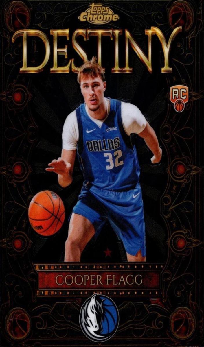 2025 Topps Chrome Destiny Cooper Flagg #D-1 card