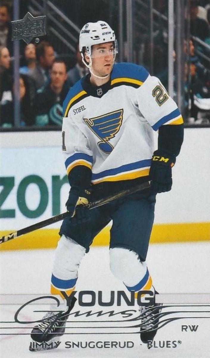 Jimmy Snuggerud 2025 Upper Deck Hockey card