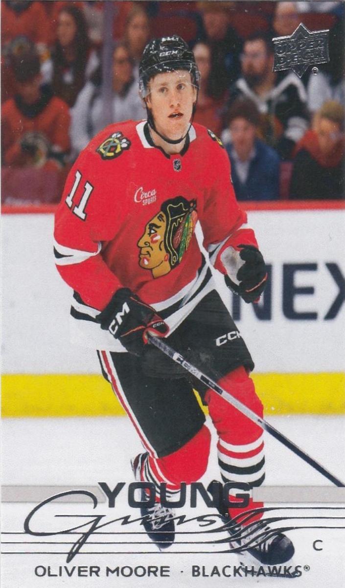 Oliver Moore 2025 Upper Deck Hockey card