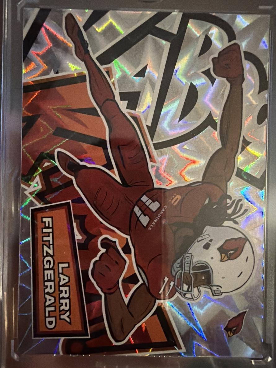 2025 Panini Absolute Kaboom Horizontal Larry Fitzgerald #11 card