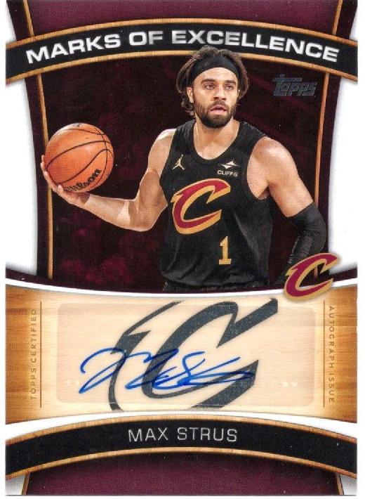 2025 Topps Max Strus #ME-MS card