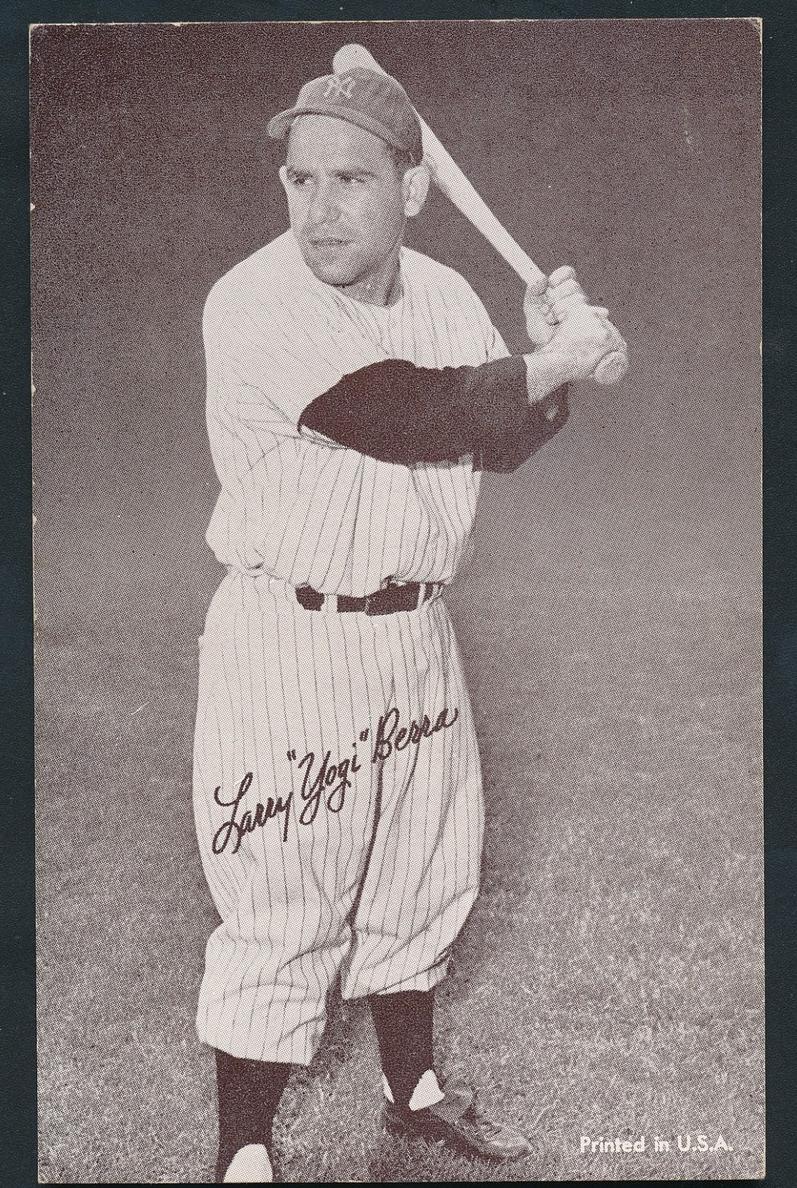 1962 Yogi Berra #NNO