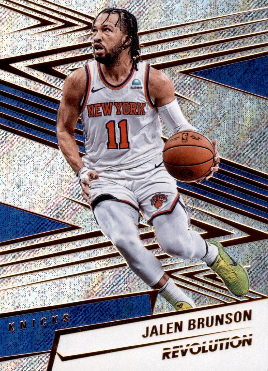 Jalen Brunson 2024 Revolution Basketball card