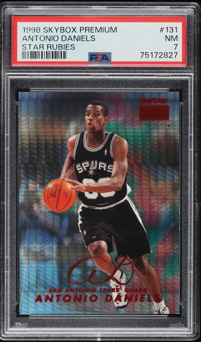 1998 Skybox Premium Antonio Daniels #131 card