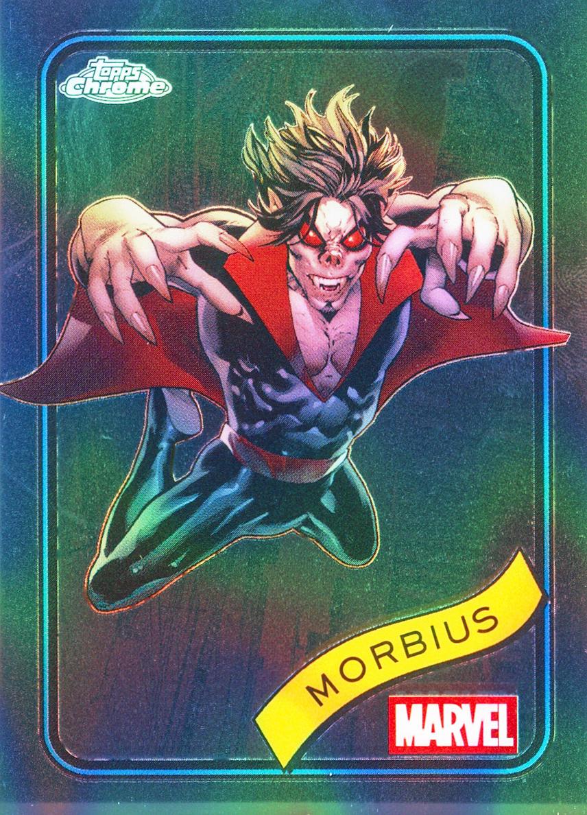2025 Morbius [Clawed Chrome Red Refractor] #166