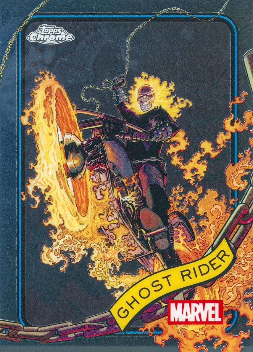 2025 Ghost Rider [Clawed Chrome Red Refractor] #183